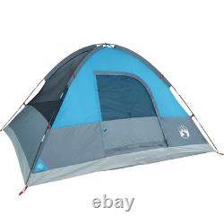 Tente Dôme Familiale WALPLUS 6 Personnes Bleue Grande Imperméable pour Extérieur Tente Dôme Familiale WALPLUS 6 Personnes Bleue Grande Imperméable pour Extérieur