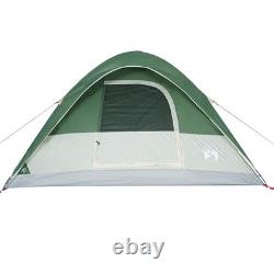 Tente Dome Familiale WALPLUS 6 Personnes Verte Grande Tente Extérieure Imperméable