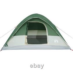 Tente Dome Familiale WALPLUS 6 Personnes Verte Grande Tente Extérieure Imperméable