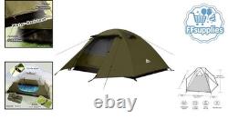 Tente Dôme pour 2-4 Personnes Imperméable, Montage Rapide, Abri Léger pour Extérieur