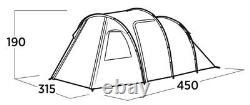 Tente Easy Camp Hidra 5 pour 5 personnes, tente à arceaux, hauteur de 1,8 m, excellent prix