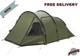 Tente Easy Camp Hidra 5 Pour 5 Personnes, Tente &agrave; Arceaux, Hauteur Debout De 1,8 M, Excellent Prix