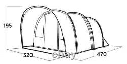 Tente Easy Camp Skarvan 5 Spacieuse et Pratique pour Famille