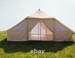Tente Extérieure Large Glamping Safari Bell De 5x4m Toureg Tente Avec Double Porte