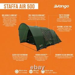 Tente Gonflable Vango Staffa Air 500, 5 Personnes NEUVE