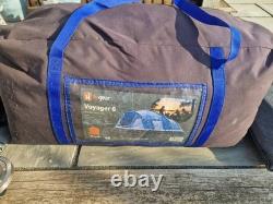 Tente Hi Gear Voyager 6 et ensemble auvent avec tapis de sol et moquette