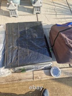 Tente Hi Gear Voyager 6 et ensemble auvent avec tapis de sol et moquette