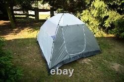 Tente Imperméable Pour 4 Personnes, Tente Familiale Camping Ten Blue Holiday Tent Large