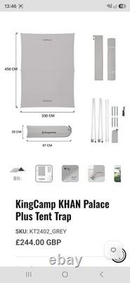 Tente KingCamp KHAN Palace Plus Trap