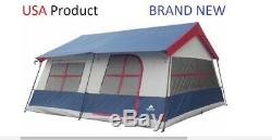 Tente Nouvel Ozark Trails Grande Tente De Camping En Plein Air Pour 14 Personnes 3 Chambres De 14 'x 14'