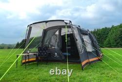 Tente OLPRO Kinver 5.0 5 places avec chambres occultantes et tapis de sol cousu