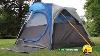 Tente Octogonale Coleman Bleue Grande Tente De Camping Pour 8 Personnes Avec Vue Entièrement Panoramique