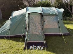 Tente Outwell Montana 6 2x Sacs de toile (de rechange) Tapis Poteaux en acier Toilettes