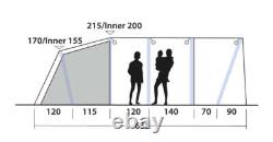 Tente Outwell Sundale 5PA, tente 5 personnes verte/grise