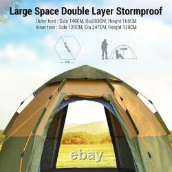 Tente Pop-Up Facile Grandes Tentes Familiales Pour Camping Tente de Camping Imperméable