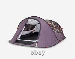 Tente Pop Up Quechua 3 Places Neuve, Montage Instantané, Imperméable, Légère, Couchage