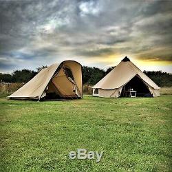 Tente Robens Trapper 2019 Utilisé Deux Fois, 4 Man Camping Toile Polycoton Tente Hot
