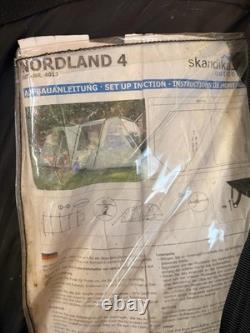 Tente Skandika Nordland 4 personnes verte