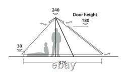 Tente Tipi Beige Robens Fairbanks Grande 7 Personnes Tente Tipi Beige Robens Fairbanks Grande 7 Personnes