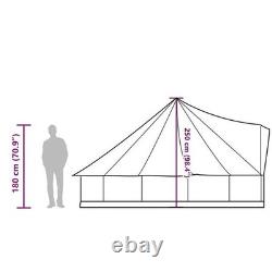 Tente Tipi KOVOL pour 8 personnes, bleue, imperméable, abri de camping en plein air