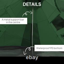 Tente Tipi Teepee Grande Famille 5-6 Personnes Camping Imperméable Voyage Extérieur Fête