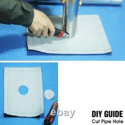 Tente Tipi de 5,6 lb en Olive Drab 4 Saisons avec Sortie pour Poêle Idéale pour les Séjours en Camping