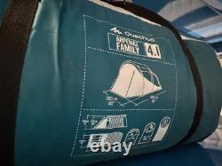 Tente Tunnel 4 Places Decathlon Arpenaz Fresh & Black 2 Chambres SANS PÔLES