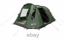 Tente Tunnel Vango Kintyre 500 pour Camping en Plein Air, Grand Abri pour 5 Personnes en Fibres de Verre