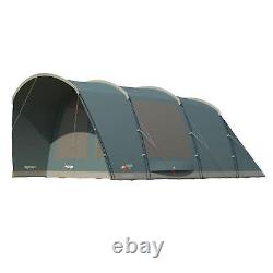 Tente Vango 5 personnes Harris 500 Tunnel à arceaux & Auvent/sol pour camping en famille