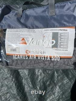 Tente Vango Airbeam 5 places Icarus 500 d’occasion. Bon état. Retrait gratuit.