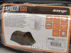 Tente Vango Apollo 500 imperméable 3000 mm avec grand auvent pour 5 personnes, lire la description