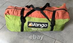 Tente Vango Beta 450 pour 4 personnes, camping et festival