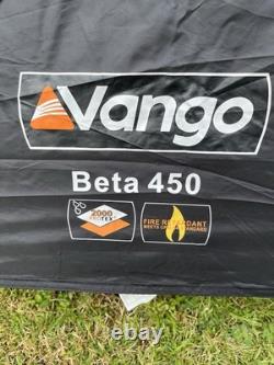Tente Vango Beta 450 pour 4 personnes, utilisée seulement deux fois