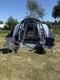 Tente Vango Diablo 600 Bleue Grande 6 Places Avec Auvent, Pare-vent Et Tapis De Sol