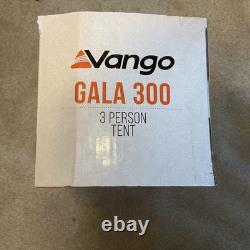Tente Vango Gala 300 3 Personnes Neuve Avec Étiquettes Poids 3.3KG
