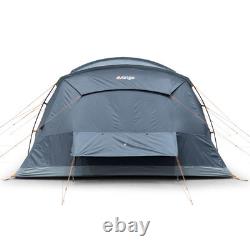 Tente Vango Sierra 500 Tunnel 5 personnes avec poteaux et cloison de chambre optionnelle pour famille