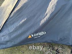 Tente Vango Tahoe 400 pour 4 personnes - Camping en famille et festival - Bleu et jaune