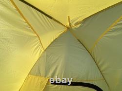 Tente Vango Tahoe 400 pour 4 personnes - Camping en famille et festival - Bleu et jaune