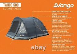 Tente Vango Tahoe 500 Tente Dôme 5 Personnes Pour Camping en Famille et Festivals Bleue 2025