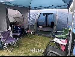 Tente à arceaux pneumatiques Halfords 6 places avec beaucoup d’autres articles de camping en bon état