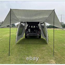 Tente arrière de voiture - Accessoire de camping extérieur - Grande toile de protection - Pare-soleil pour coffre de voiture - 6 personnes.