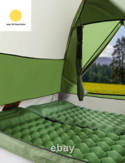 Tente de Camping, Tente Instantanée Pop-up pour 3 Personnes Imperméable, Grande Double Couche Automatique