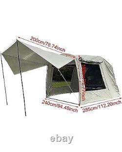 Tente de Coffre de Voiture Universelle pour SUV Grand Auvent Abri de Camping Imperméable