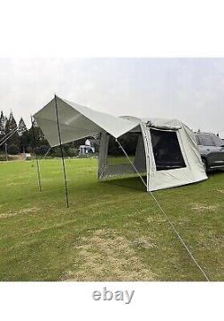 Tente de Coffre de Voiture Universelle pour SUV Grand Auvent Abri de Camping Imperméable