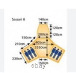 Tente de Festival/Famille Royal Sassari 6 Personnes Livraison Gratuite