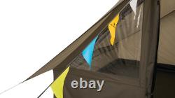 Tente de Glamping Cabin pour 10 personnes, ventilation en maille, installation facile, spacieuse