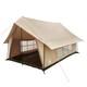 Tente De Cabine Walplus Cr&egrave;me 340 X 246 X 210 Cm Abri De Camping En Polycoton