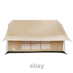 Tente de cabine WALPLUS crème 340 x 246 x 210 cm abri de camping en polycoton