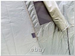 Tente de camp de base extérieure militaire pour 6 personnes, couleur olive, neuve en usine