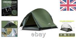 Tente de camping 2 personnes à montage rapide avec deux portes, idéale pour la randonnée Tente de camping 2 personnes à montage rapide avec deux portes, idéale pour la randonnée